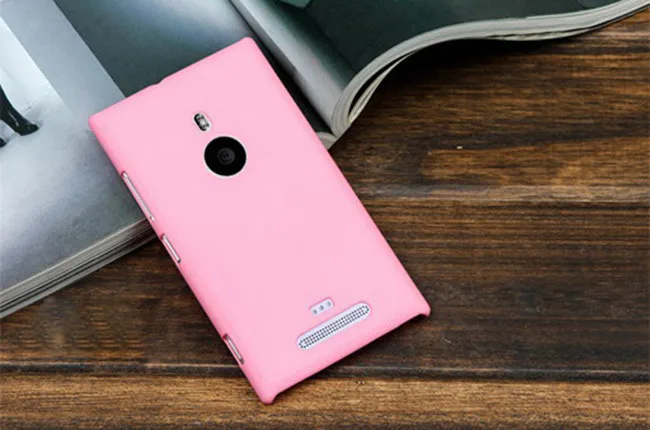 Высококачественный прорезиненный Жесткий Чехол для Nokia 925 Lumia 925