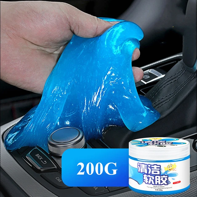 Car Cleaning Soft Glue Powder Cleaner Magic Cleaner Dust Remover Gel Home  Computer Keyboard Clean Tool Car Cleaning - AliExpress