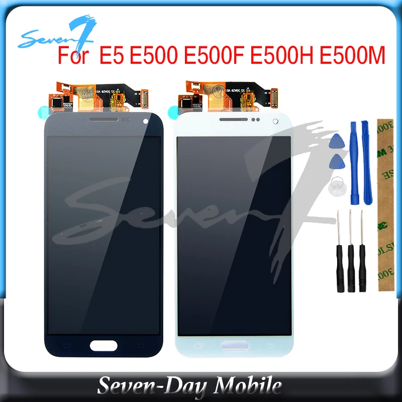 

TFT 5.0" E5 E500 LCD Screen For Samsung Galaxy E5 E500 E500F E500H E500M LCD Display Touch Screen Assembly Replacement