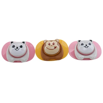 

Silicone Pacifier Baby Cartoon Pacifier Safe Food Breast Milk Round Head Baby Pacifier Dummy Nipples Sleeping Pacifier