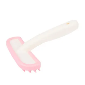 

New Pet Soft Teeth Do not Hurt The Skin Silicone Message Comb For Dog and Cat One Button Efficient Hair Removal