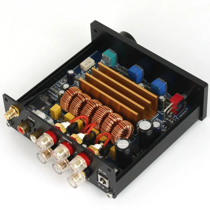 TPA3116 усилитель мощности APTX QCC3008 Bluetooth 5 0 звука класса D 2 1 канальный сабвуфер 50Wx2 + 100