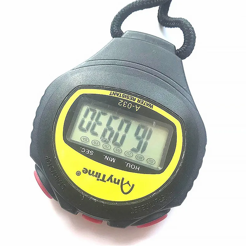 Multi-function Digital LCD Sports Stopwatch Electronic Stopwatch Chronograph Timer Counter Alarm Sports Watches Gym Accessories
