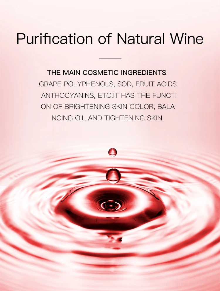 JOMTAM skin care red wine polyphenols collagen sleeping mask whitening face mask