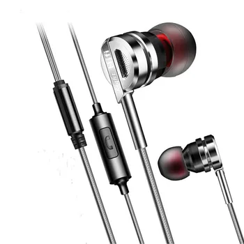 

CARPRIE Sport Earphone Wired Super Bass 3.5mm Crack Ear phone Earbud with Microphone Hands Free for Samsung Xiaomi Iphone
