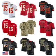 Высокое качество Мужские Джерси Канзас-Сити Патрик махомс Чифс