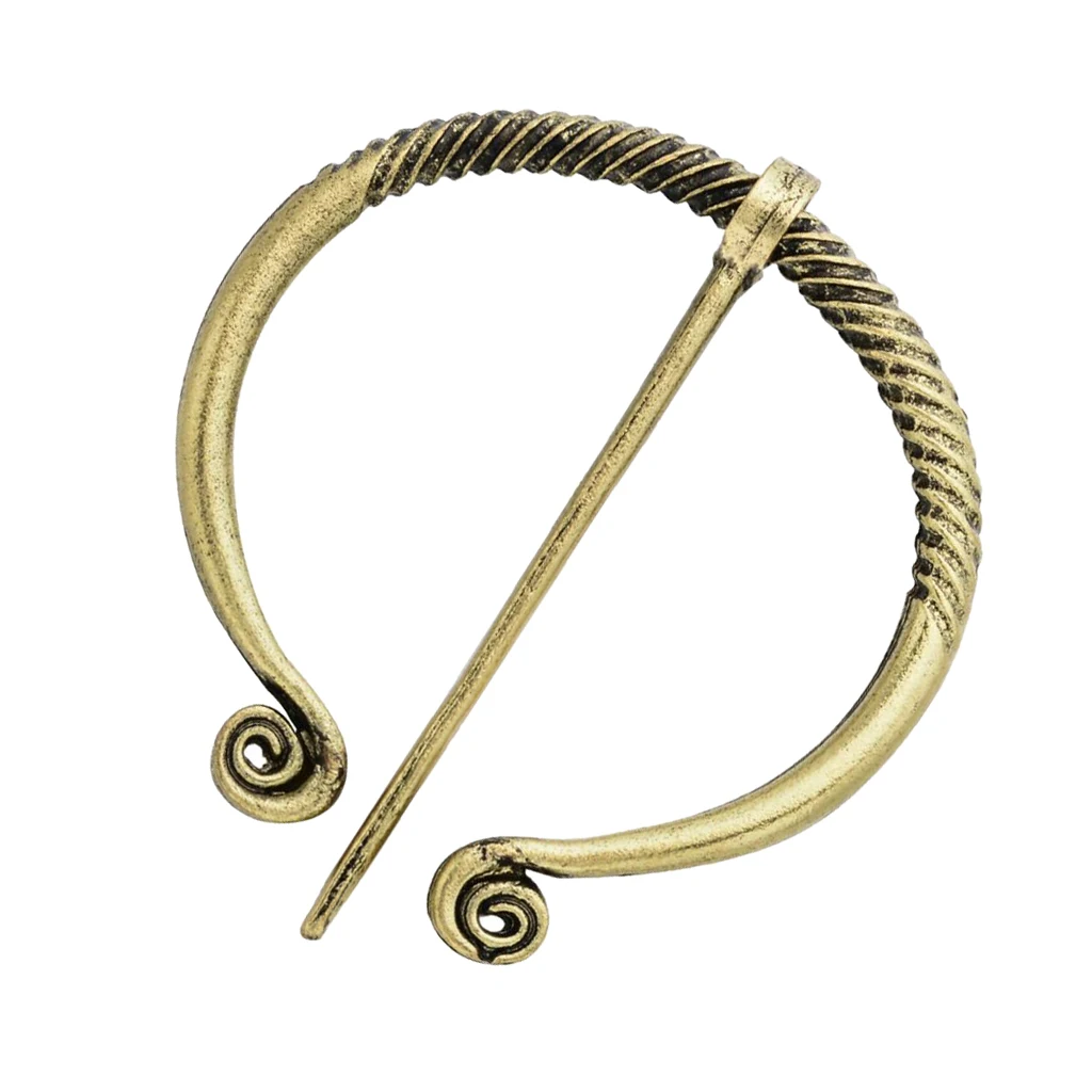 3 шт. винтажный Викинг норвежский Fibula Penannular брошь-фартук Пряжка Застежка плащ булавка для весенней одежды Декор
