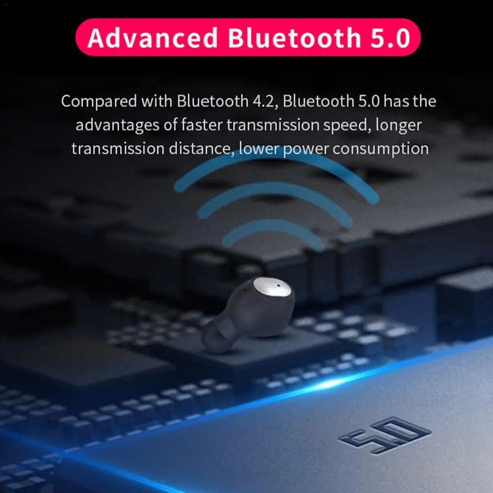 Q2 TWS Bluetooth 5,0 наушники беспроводные для IPhone Xiaomi huawei мобильный телефон стильный звук бас стерео Bluetooth наушники