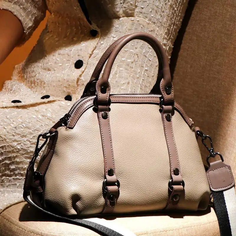 SHUCAI, модная женская сумка через плечо, натуральная кожа, женская сумка, элегантная женская сумка-мессенджер, высокое качество, сумки для покупок, черные