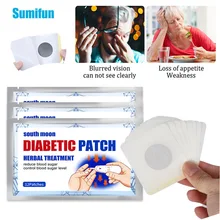 

12Pcs Diabetes Patch Hypoglycemic Chinese Medical Traditional Dizziness Control Reduce Blood Sugar Level Plaster Health Care
