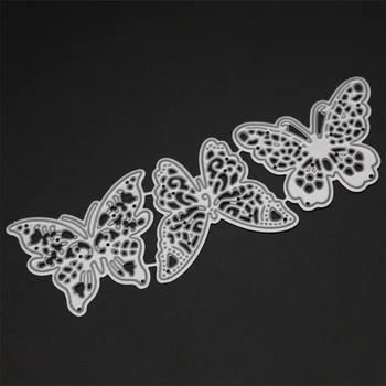 

YINISE Metal Cutting Dies For Scrapbooking Stencils Butterfly DIY Paper Album Cards Making Embossing Folder Craft Die Cuts Tools