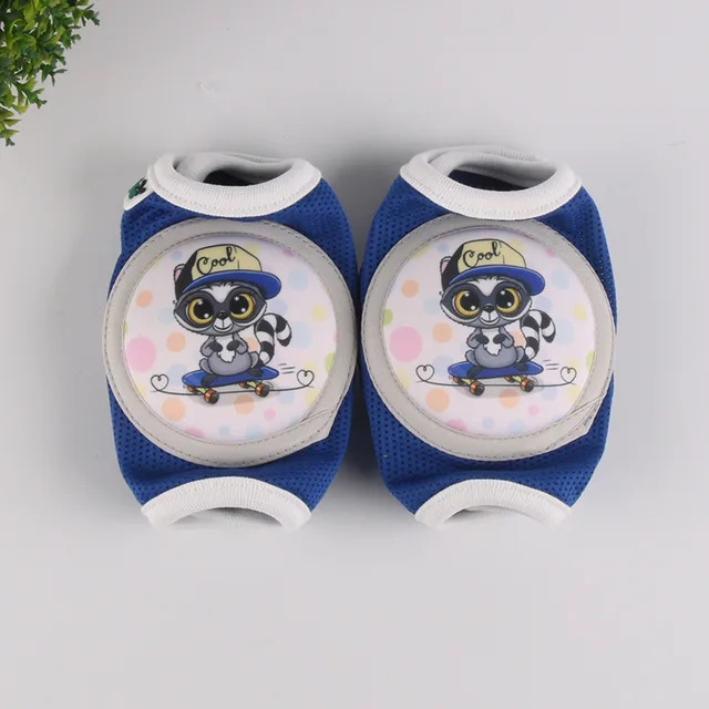 Doki Toy The New Children's Knee Baby Infant Toddler Crawling From Knee Elbow Pads Cycling Protective Gear Sets Popular 2021 3