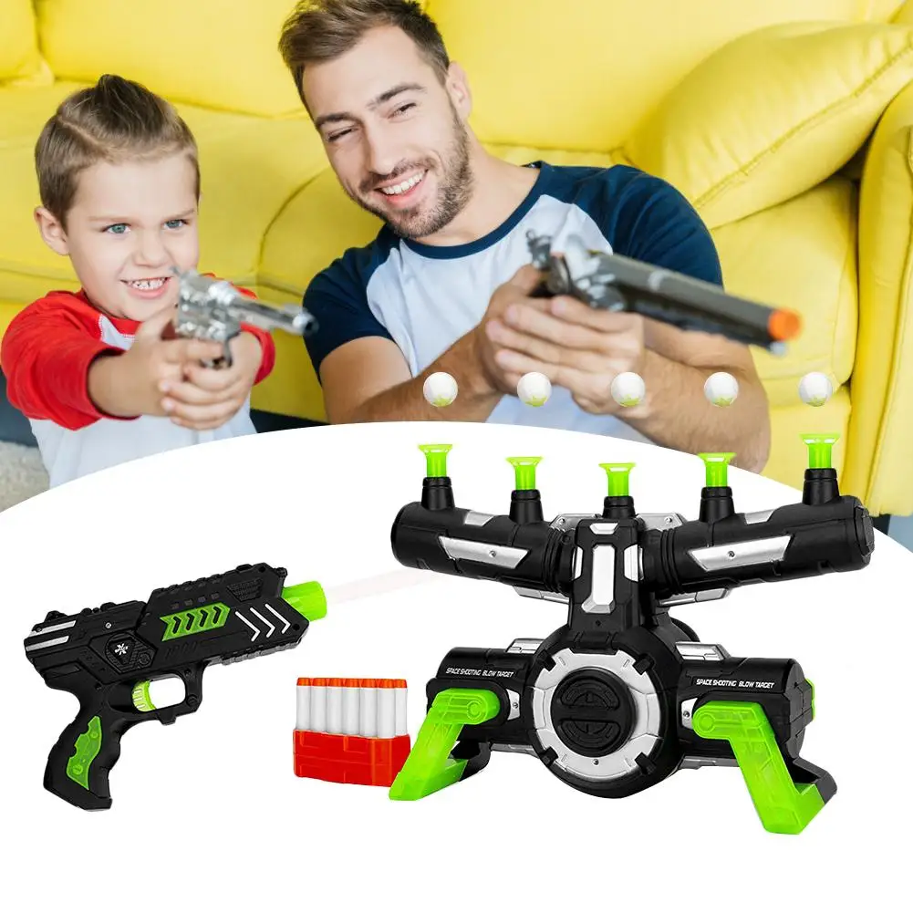 

2020 New Floating Target Set Glowing Flying Ball Shooting Game Toy With Music Interesting Toys Birthday Gift Boys Or Girls