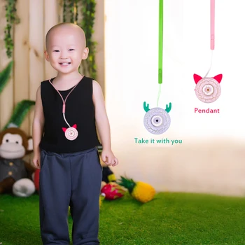 

Outdoor Cartoon Mosquito Stickers Smart Ultrasonic Mosquito Repellent Bracelet Electronic Anti-mosquito Buckle Baby