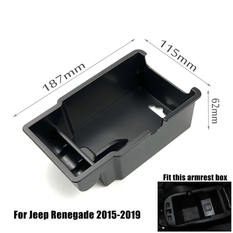 CASSETTO DIVISORIO BRACCIOLO poggia braccio accessori interni Jeep