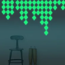 Ночник настенные наклейки импортные товары креативный Сияющий круглый потолок украшения настенные наклейки Европа и Америка детская кровать