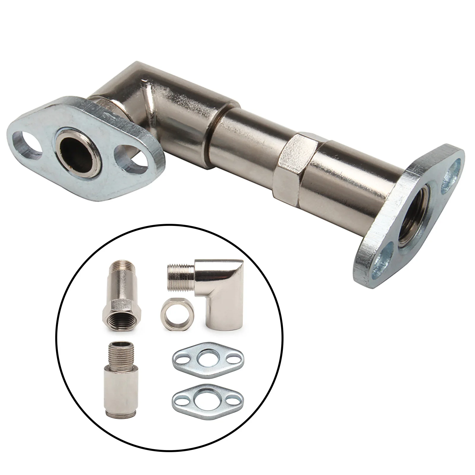 Artudatech for toyota tacoma o2 oxygen spacer sensor extension multi 90