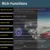 Hippcron Автомобильная Сигнализация Дистанционное Управление Автомобильным Бесключевым Входом Система Запуска Двигателя Сигнализация Кнопка Дистанционного Стартера Стоп Авто