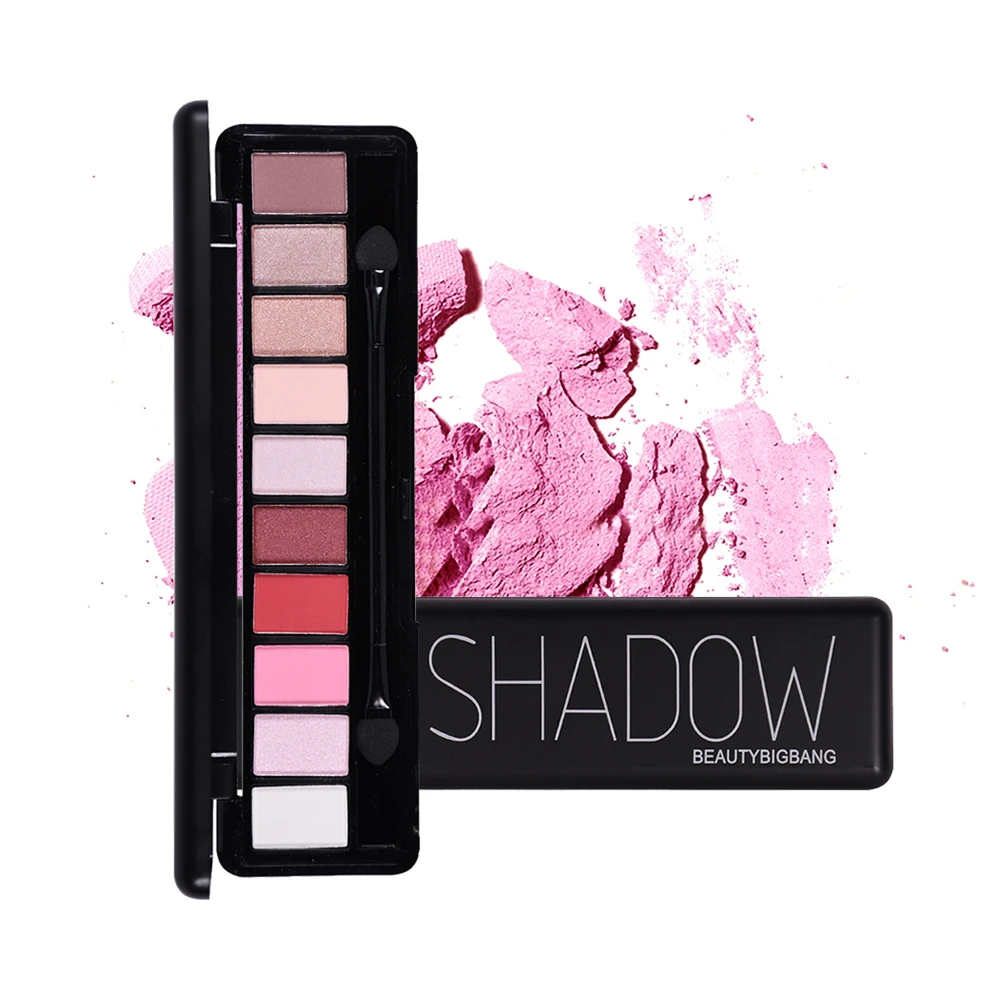 Goedkoop BeautyBigBang 10 Kleur Sombras Oogschaduw Pallete Make Oogschaduw Shimmer En Glans Pigment Poeder Oogschaduw Palet