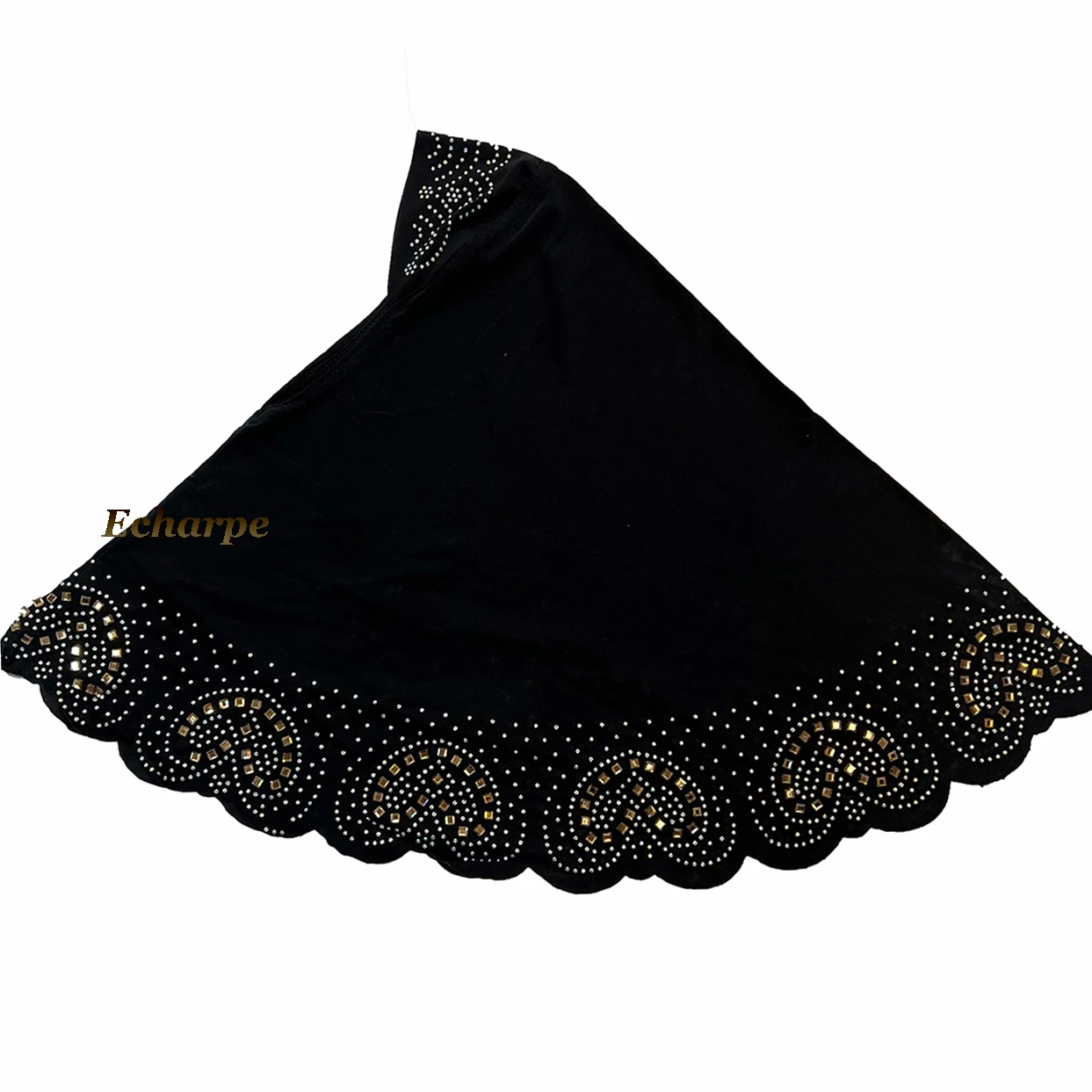 12PCS/다스 무슬림 키즈 여자 솔리드 히 자브 모자 어린이 이슬람 Headscarf 모자 이슬람 Turban 전체 커버 바나나 캐주얼