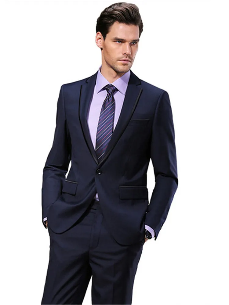 Мужской костюм Smolking Noivo Terno Slim Fit Easculino вечерние костюмы для мужчин блейзер мужской костюм весна и осень верхняя одежда Вечерние