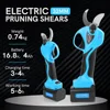 SW-8608 16.8V Cordless Pruner Lithium-ion Pruning Shear Efficient Scissors Bonsai Electric Tree Branches garden tools electric 4