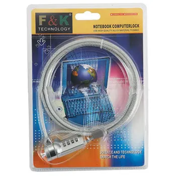 

universial Anti-theft lock for Laptop and Notebook portable Password computer lock Security Lock Cable Chain PC Desktop