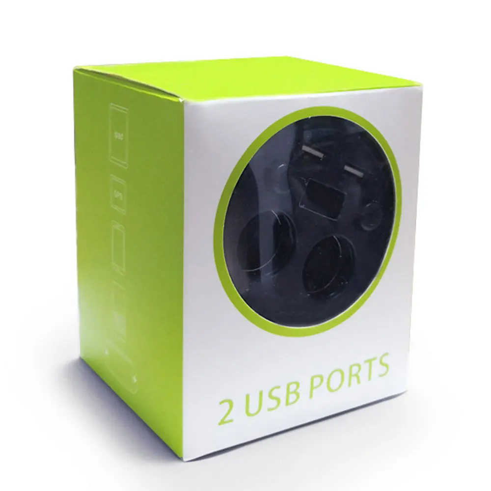 3.1a автомобильное зарядное устройство с двумя usb-портами, зарядное устройство для телефона с 2 гнездами для прикуривателя, для зарядки Gps Dvr