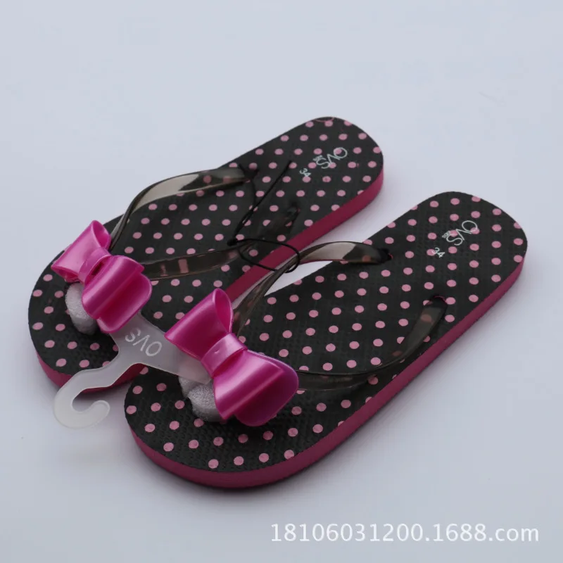 

2020New Style Summer Korean-style Bow Princess Sandals Children Students Sandals Baby Shoes GIRL'S Sandals