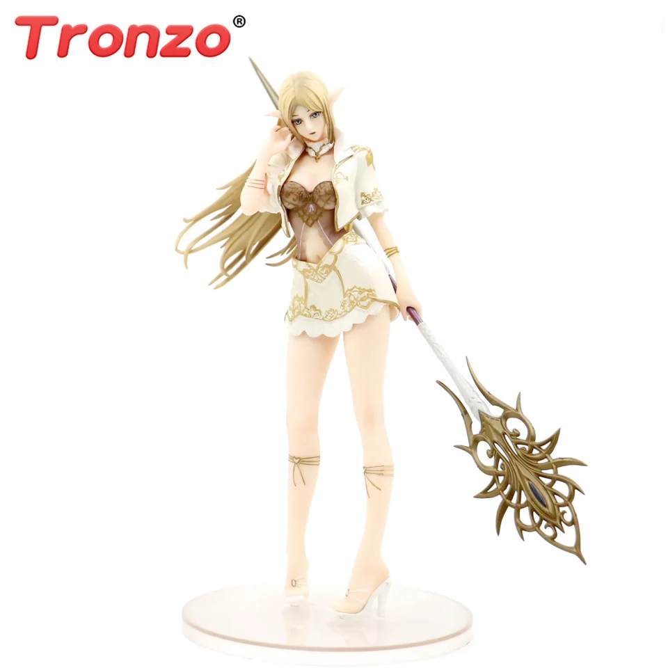 

Tronzo Sexy Figure Lineage II White Elf PVC Sexy Figure Model Game Lineage II Sexy Elf Girls Collection Doll Toys For Christmas