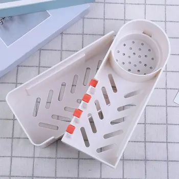 

Tripod Holder Seamless Rotating Bathroom Shelf Multifunction Removable Wall Mounted Drain Rack Storage Home