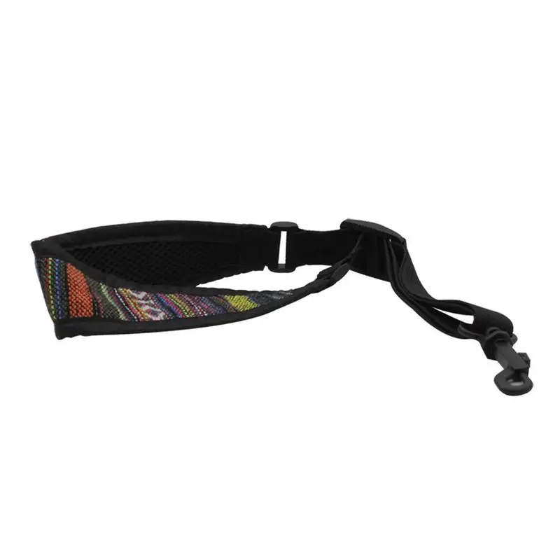 

Saxophone High Elastic Cotton Strap Fabric Neck Strap Musical Instrument Saxophone Accessories