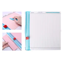 Paper Trimmer Scoring Board Guide Craft Paper Clipping Scoreboard Folding Scrapbooking Tool DIY Accessories