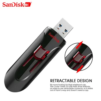 

SanDisk CZ600 usb flash USB 3.0 Pendrive 16GB 32GB 64GB 128GB USB Flash Drive Stick pendrive 3.0 Disk cle usb hirive 64GB U Disk