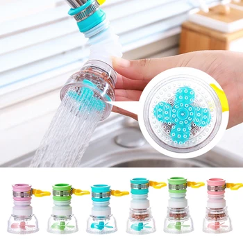 

Home Water Saving Tank Retractable Rotating Tap Water Filter Kitchen Bathroom Sink Accessories Spray Filter Faucet Extender