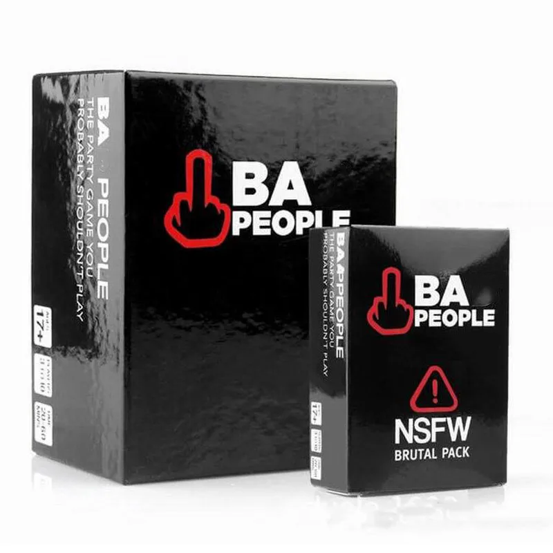

Mega small pack Badly peoples Board card party game Travel game for kids adult Family Fun Kill time toy Strategy table game