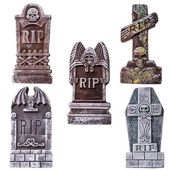 

Halloween Foam Graveyard Tombstones Headstone Decorations For Yard Decorations Outdoor Holiday Decorations dropship