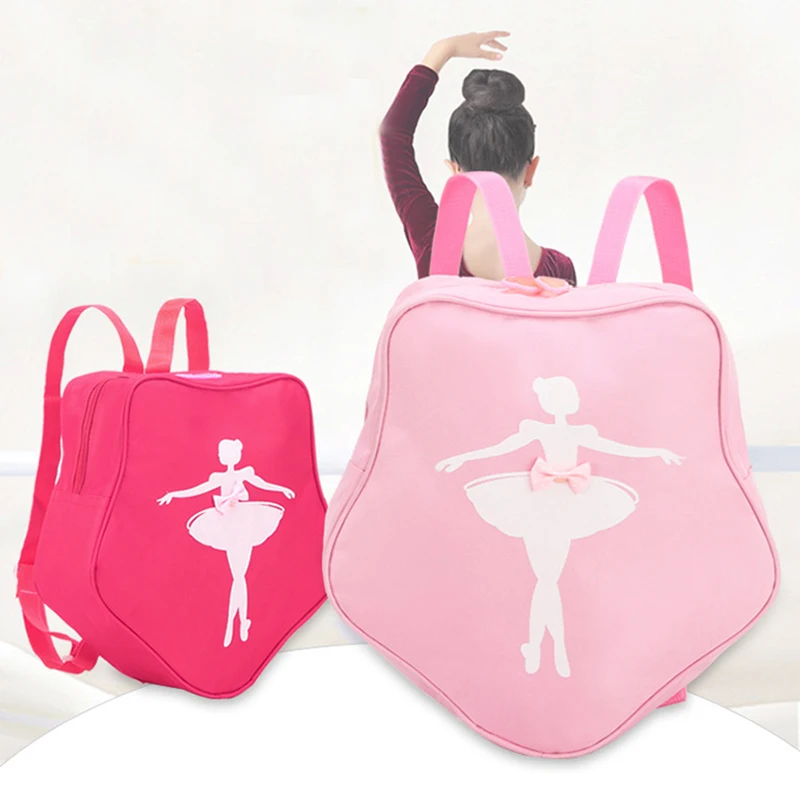 Kid Ballet Gymnastic Sports Yoga Dance Bag For Girls Handbag Crossbody