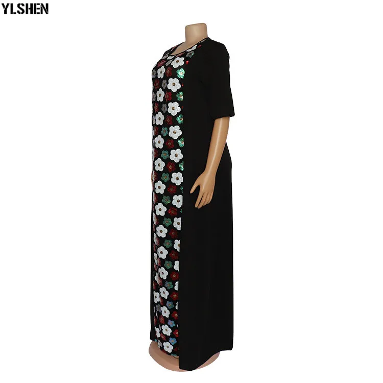 2019 African Dresses For Women Dashiki Summer Plus Size Dress Ladies Traditional African Clothing Fairy Dreams 05
