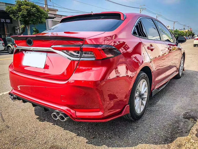 Задний спойлер для переднего бампера Toyota Corolla 2020 ABS защитные бамперы|Спойлеры и