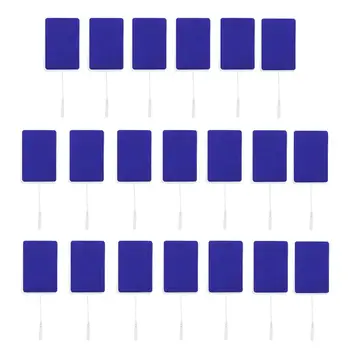 

12/20 Replacements Hignly Adhensive Gel Snap Non-Woven Fabric Electrode Pads Massage Therapy Electrode For Massagers