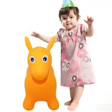 Надувной космический бункер прыжки Корова Лошадь езда на резиновой прыгающие игрушки животных с насосом