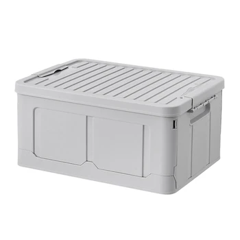 

HOT SALE Foldable Storage Box Snack Toy Storage Box Clothes Storage Box Home Dormitory C-Osmetics Storage