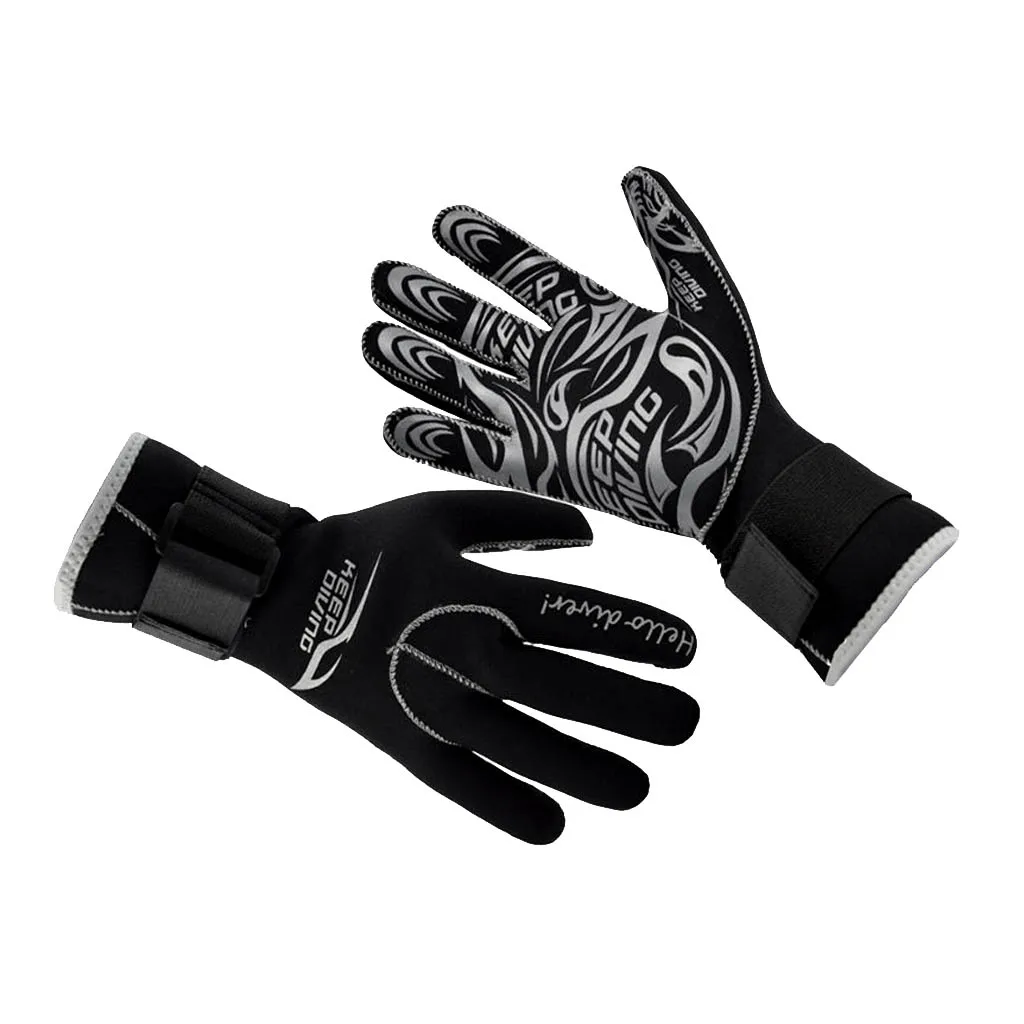 Professional Adult Scuba Diving Swim Windsurf SUP Hood Cap + Wetsuit Gloves for Water Sports