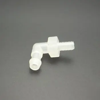 

1/4'' BSP Male Thread to 7.9mm OD Pagoda Barbed Plastic Elbow Hose Connector Water Pipe Fitting Tube Joint for Garden