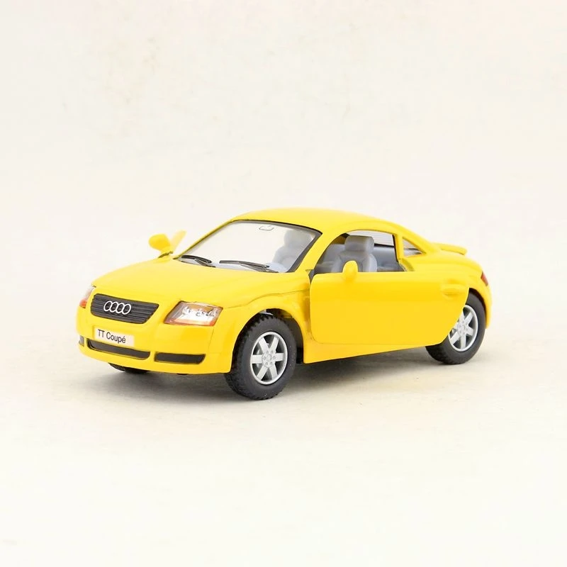 1:36 весы из сплава литья под давлением модель автомобиля для Audi TT потяните назад