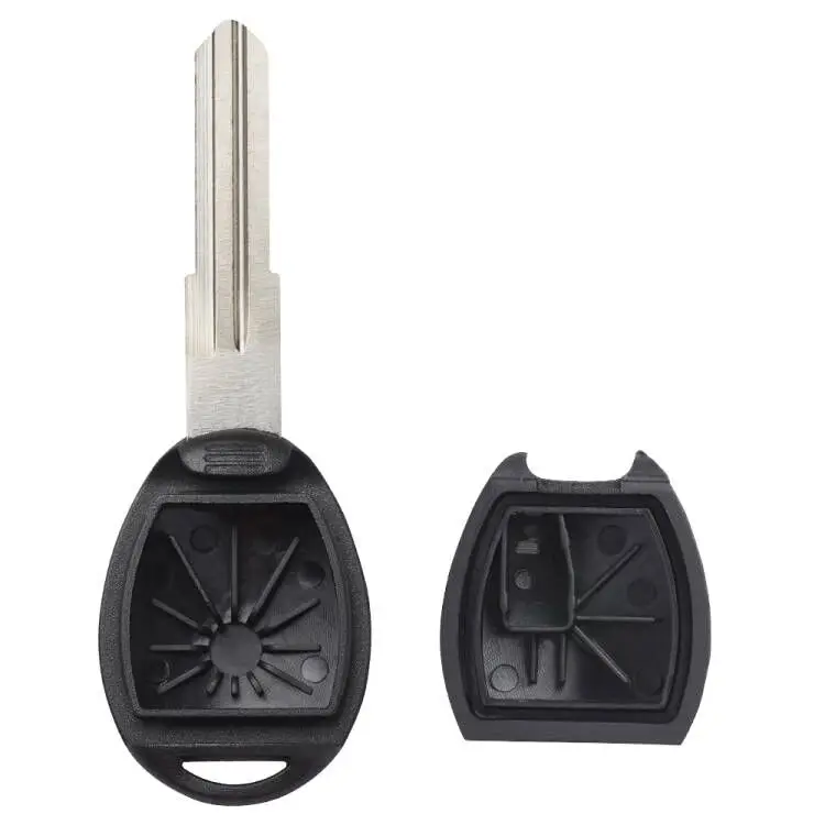 KEYECU 2PCS Replacement Transponder key shell Case Fob 1999-2005 Land Rover Freelander NO PROGRAMMING NEEDED key case transponder chip