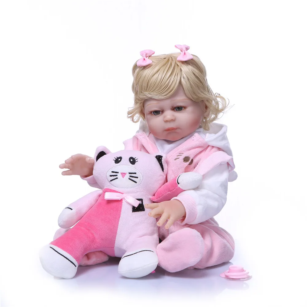 NPK кукла bebe reborn corpo de silicone inteiro 2" полная силиконовая кукла reborn baby DOLL Одежда для кошек кукла для малышей подарок игрушки