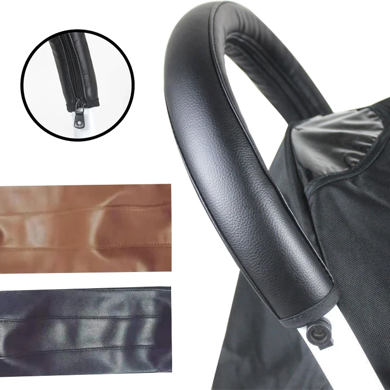 baby stroller accessories do i need	 Pram Stroller Handle Leather Baby Stroller Armrest Protective Case Armrest Covers Baby Stroller Accessories Removable Washable baby jogger double stroller accessories	