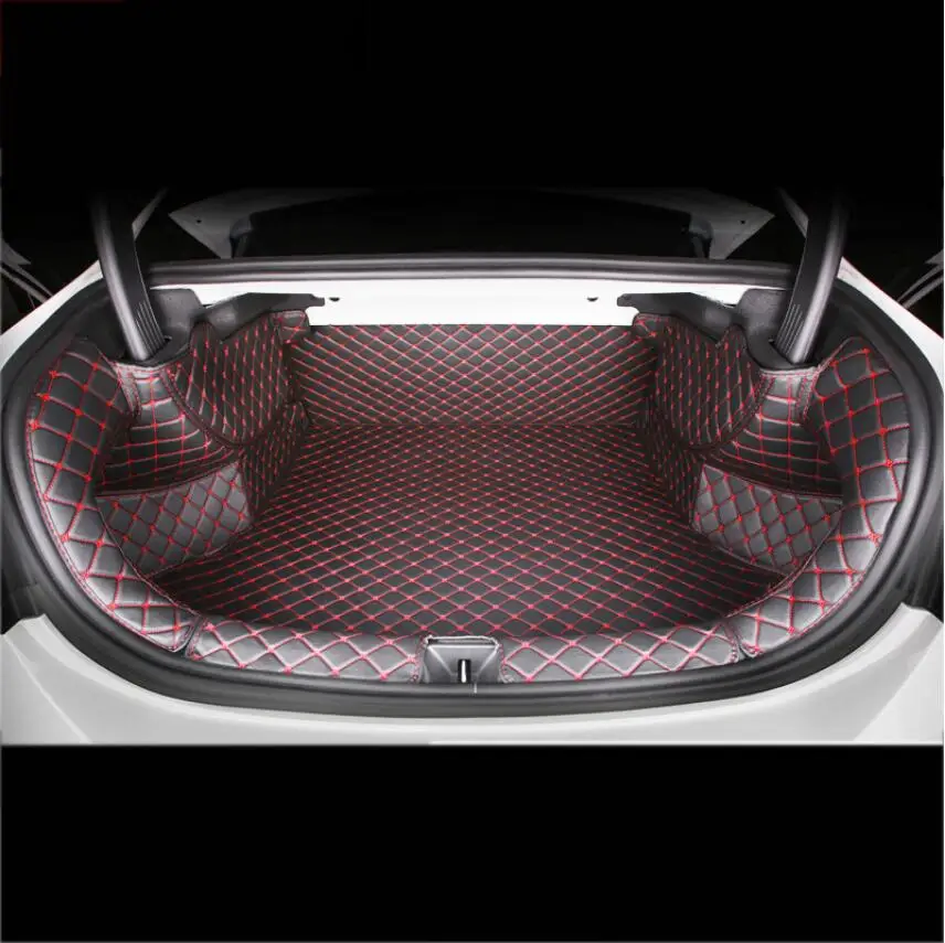 Кожаный коврик для багажника автомобиля грузовой вкладыш mercedes benz A-Class A180 A200 A260 A220